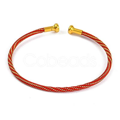 Braided Carbon Steel Wire Bracelet Making MAK-A017-B50-1