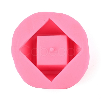 Square Flower Pot Food Grade Silicone Mold DIY-K024-03-1