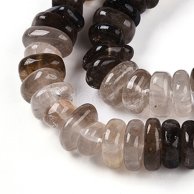 Natural Smoky Quartz Beads Strands G-T141-27-1