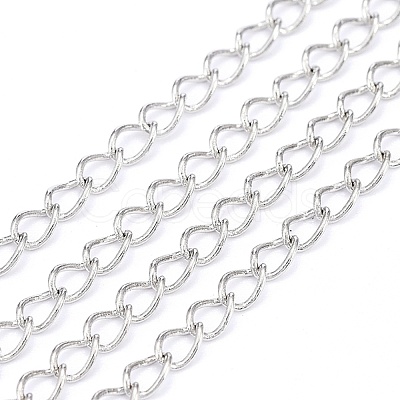 Brass Twisted Chains CHC-Q001-4x3mm-P-1