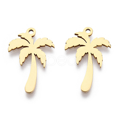 201 Stainless Steel Pendants LS-STAS-T052-48G-1