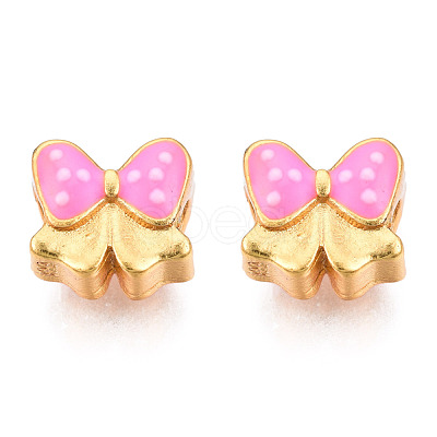 Alloy Enamel Beads KK-N238-062D-1