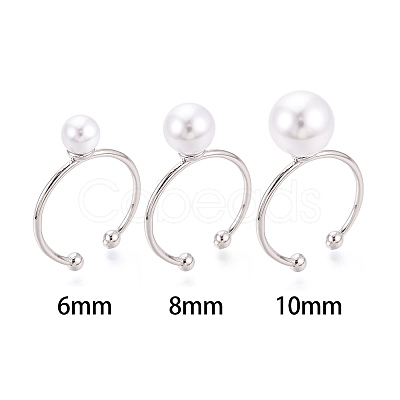 Brass Cup Peg Ring Settings KK-N274-35P-1