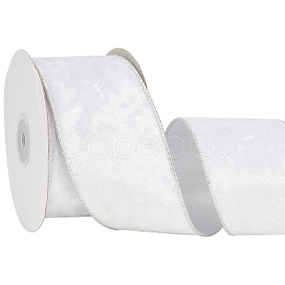 10 Yards Single Face Velvet Wired Ribbon SRIB-WH20020-023C-1
