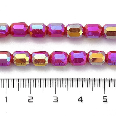 Electroplate Glass Beads Strands EGLA-D030-06A-1