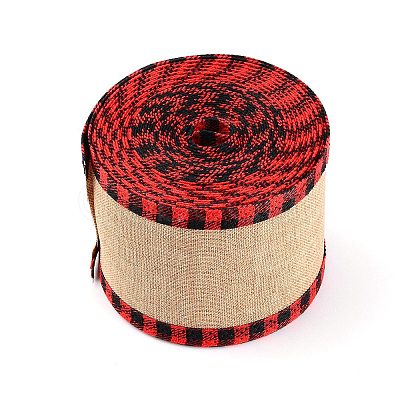 Polyester & Hemp Ribbon OCOR-TAC0008-28B-1