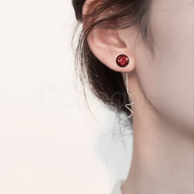 Flatback Glass Cabochons for DIY Projects GGLA-PH0005-12mm-06A-1