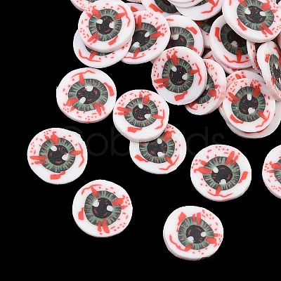 Halloween Handmade Polymer Clay Cabochons CLAY-A007-04B-1
