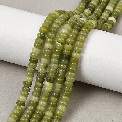 Natural Chinese Southern Jade Beads Strands G-K343-C43-01-1
