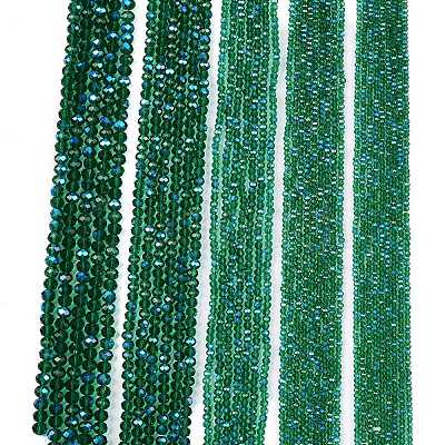 Electroplate Glass Beads Strands LS-EGLA-A044-T3mm-L18-1