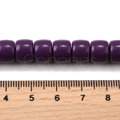 Natural Lepidolite/Purple Mica Stone Beads Strands G-F791-B01-1