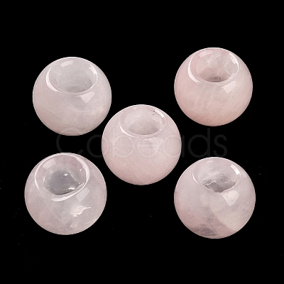 Natural & Synthetic Mixed Stone European Beads G-R488-01-1