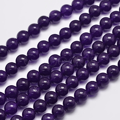 Natural Malaysia Jade Bead Strands G-A146-10mm-A01-1