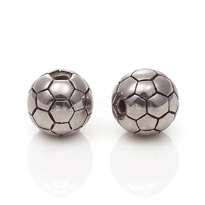 304 Stainless Steel Beads STAS-I134-12A-AS-1
