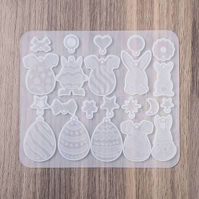 Easter DIY Pendant Molds AJEW-U023-01B-1