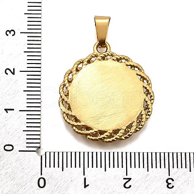 304 Stainless Steel Pendants STAS-B086-10D-G-1