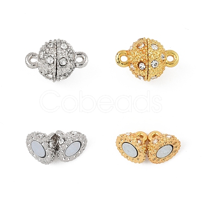 8 Sets 2 Colors Alloy Magnetic Clasps FIND-FS0003-55-1