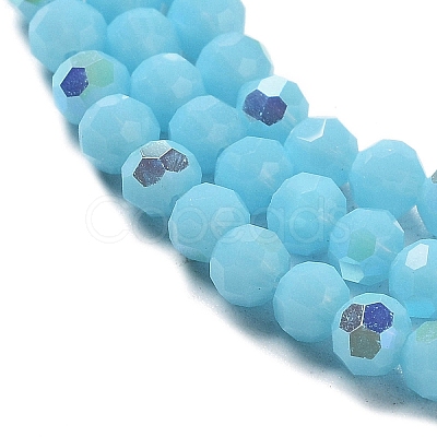 Opaque Glass Beads Strands EGLA-A035-P3mm-L08-1