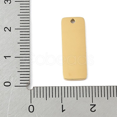 304 Stainless Steel Mirror Polished Finish Stamping Blank Tag Pendants STAS-D365-04G-1