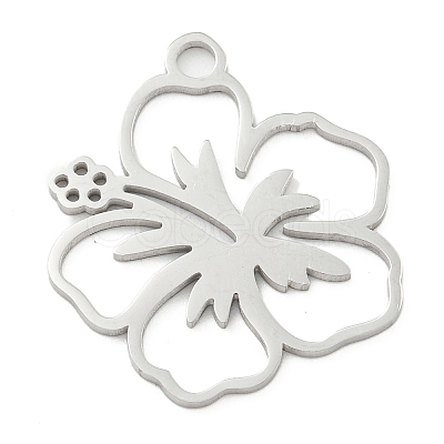 Non-Tarnish 304 Stainless Steel Pendants STAS-B056-17P-03-1