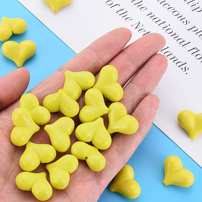 Opaque Acrylic Beads MACR-S373-70-A06-1