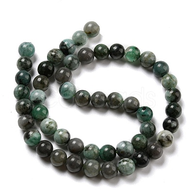 Natural Emerald Beads Strands G-A219-A02-03-1