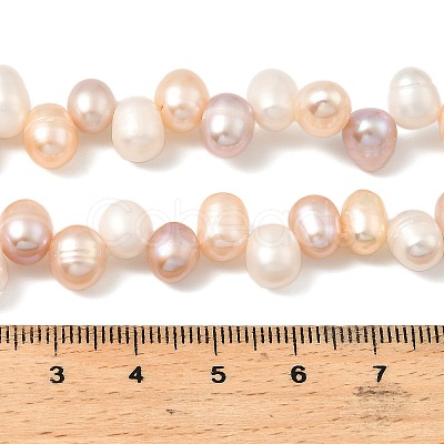 Natural Cultured Freshwater Pearl Beads Strands PEAR-I007-04F-01B-1