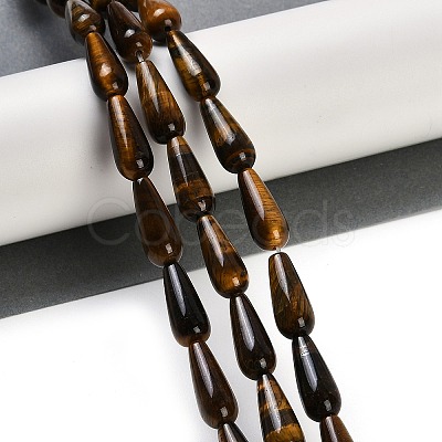 Natural Tiger Eye Beads Strands G-H064-D03-01-1