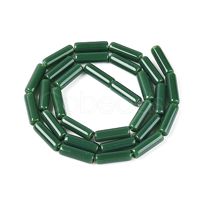 Opaque Solid Color Glass Beads Strands GLAA-N070-01A-C04-1