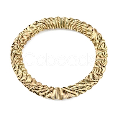 304 Stainless Steel Twisted Bangles for Women BJEW-G706-01B-G-1