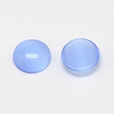 Cat Eye Cabochons CE-J002-8mm-07-1