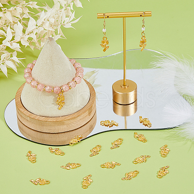 100Pcs Alloy Pendants FIND-DC0008-10G-1