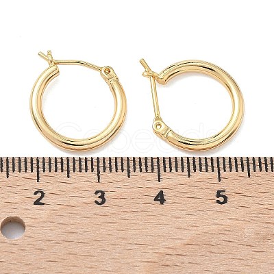 SHEGRACE Brass Hoop Earrings XGR0019G-69G-1
