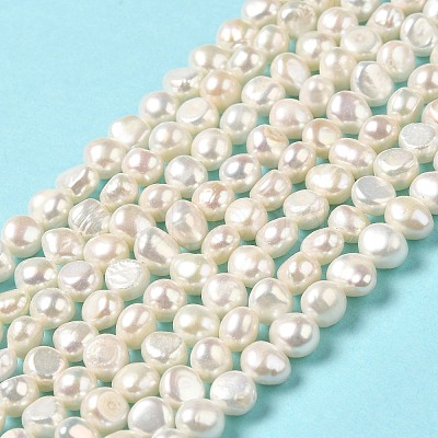 Natural Cultured Freshwater Pearl Beads Strands PEAR-E017-15-1