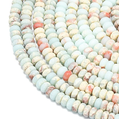 Synthetic ShouShan Stone Beads Strands G-P575-A51-4x2mm-1