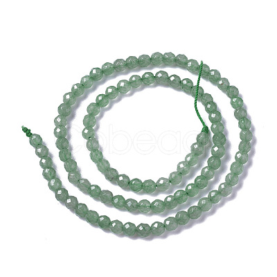 Natural Green Aventurine Beads Strands G-F596-10-2mm-1