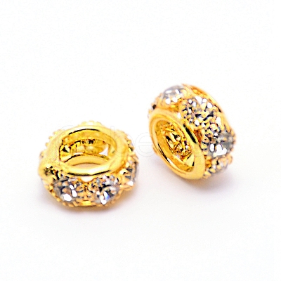 Alloy Crystal Rhinestone Beads PALLOY-WH0081-52A-01-1