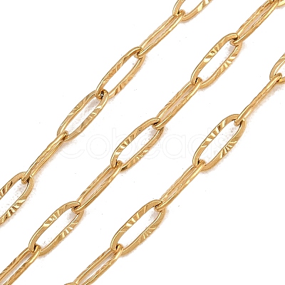 304 Stainless Steel Textured Cable Chains CHS-H118-11G-1