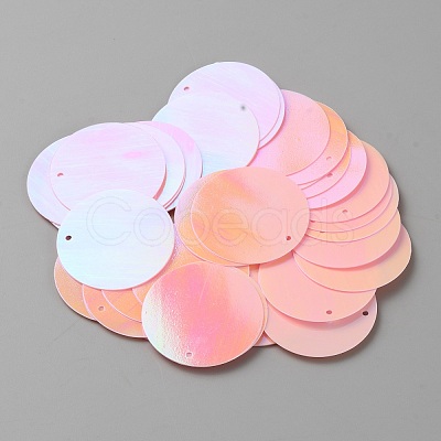 AB Color PVC Paillette/Sequin Pendants PVC-WH0001-04A-1