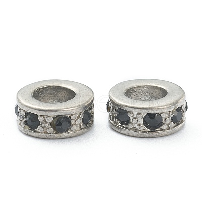 304 Stainless Steel Rhinestone Bead Spacers STAS-I181-026P-1