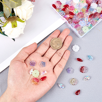 Glass Beads & Charms GLAA-CA0001-01-1
