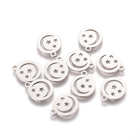 Non-Tarnish 304 Stainless Steel Charms LS-STAS-Q201-T106-1