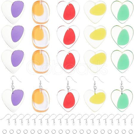 Nbeads DIY Dangle Earring Making Kits DIY-NB0005-84-1