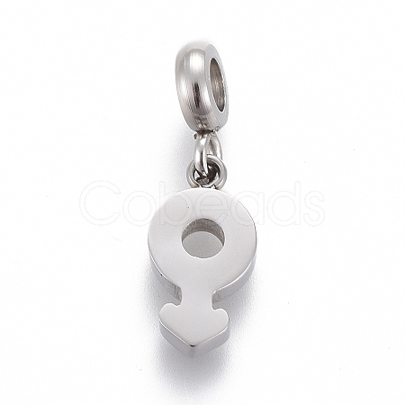Non-Tarnish 304 Stainless Steel Pendants STAS-F259-023P-1