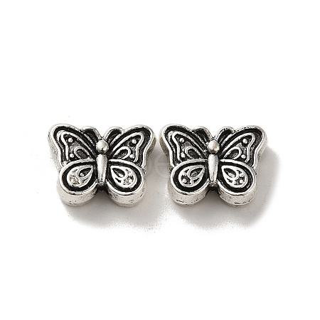 Tibetan Style Alloy Beads PALLOY-P302-14B-AS-1