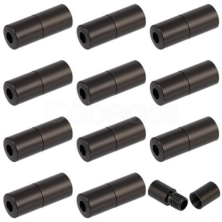 12Pcs Stainless Steel Screw Clasps STAS-BC0004-25A-1