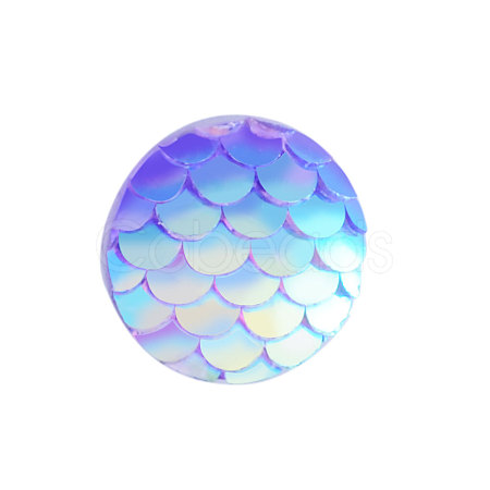 Resin Cabochons CRES-Q191-HA023-2-1