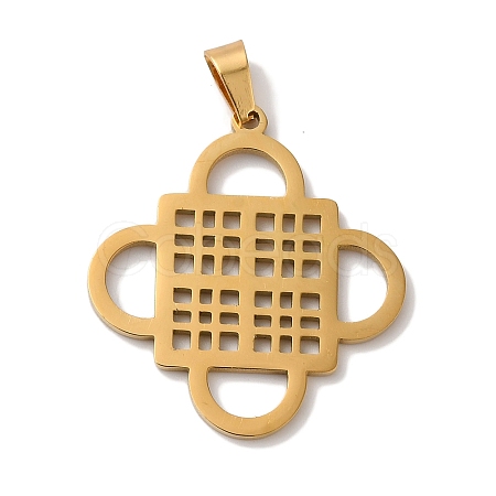 304 Stainless Steel Pendants STAS-U010-22G-1