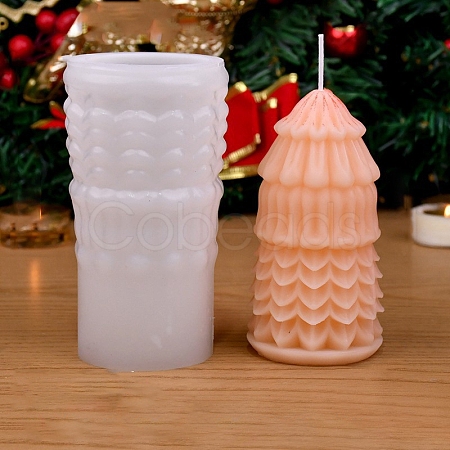 Christmas Tree Silicone Molds Candle Molds SIL-B070-02F-1