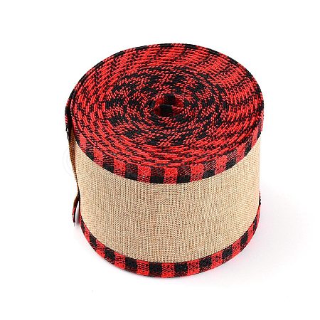 Polyester & Hemp Ribbon OCOR-TAC0008-28B-1